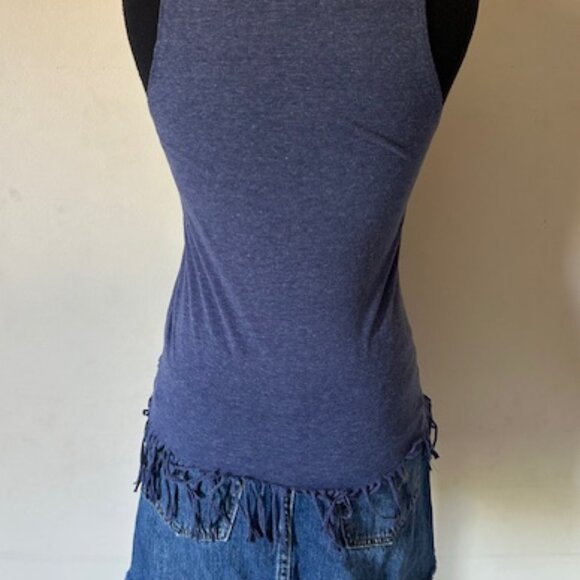 Ransom Girl Blue with White Heart and Red Stripes  8525 - Picture 2 of 7